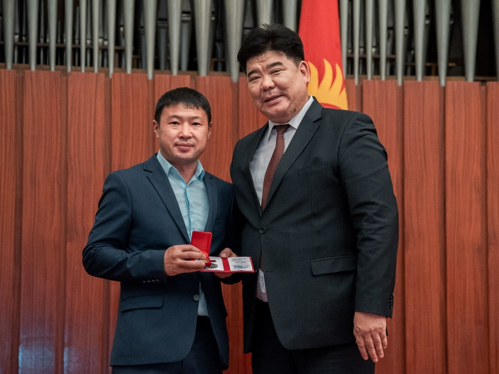 Congratulations to Akylbek Kasabolotov!